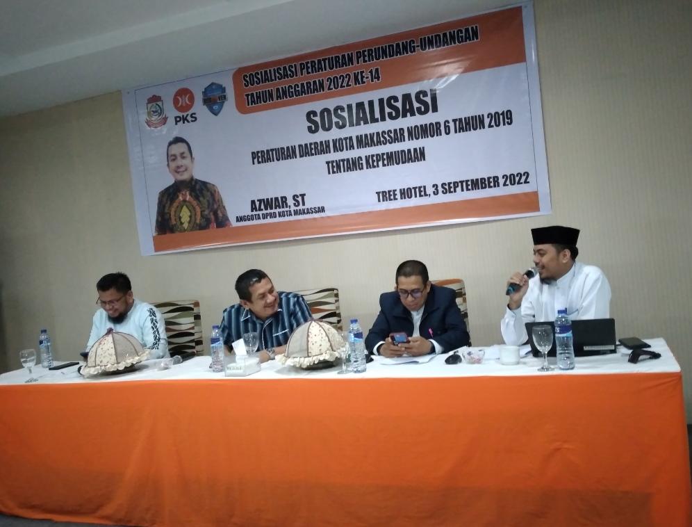 Sosialisasi Kepemudaan, Legislator PKS Azwar Ingatkan Peran Orang Tua jadi Benteng Utama Kontrol Anak 